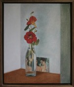 Women with nasturtiums 2025 by Angie de Latour