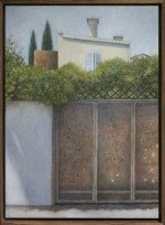 Corner house with star gates 2025 by Angie de Latour