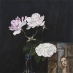 Still life with roses 2 2021 by Angie de Latour
